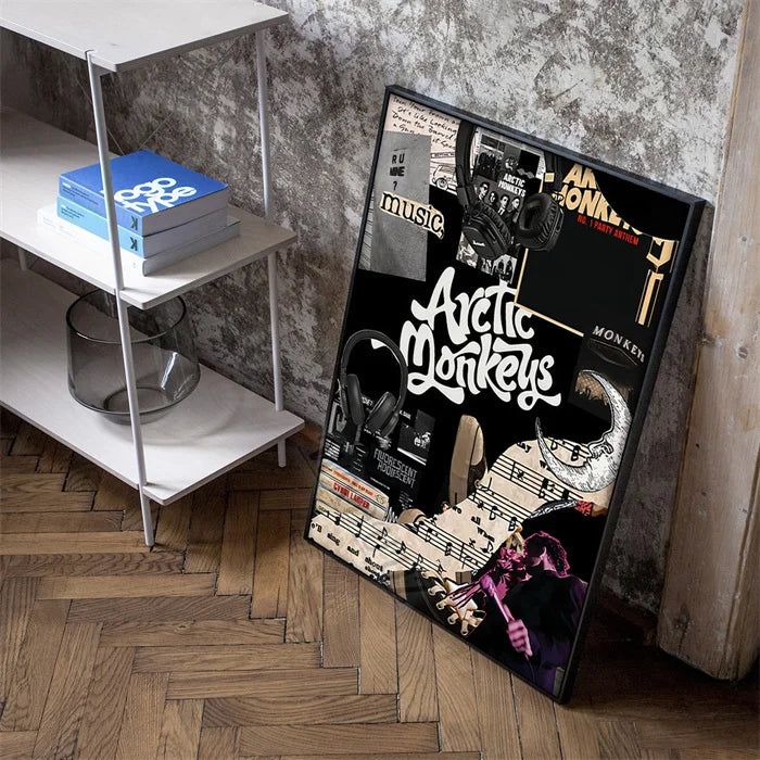 Classic Band Arctic Monkeys Music 80s Retro Pictures for Fans Room Living Art Home Wall Decor Canvas Painting Print Posters Gift