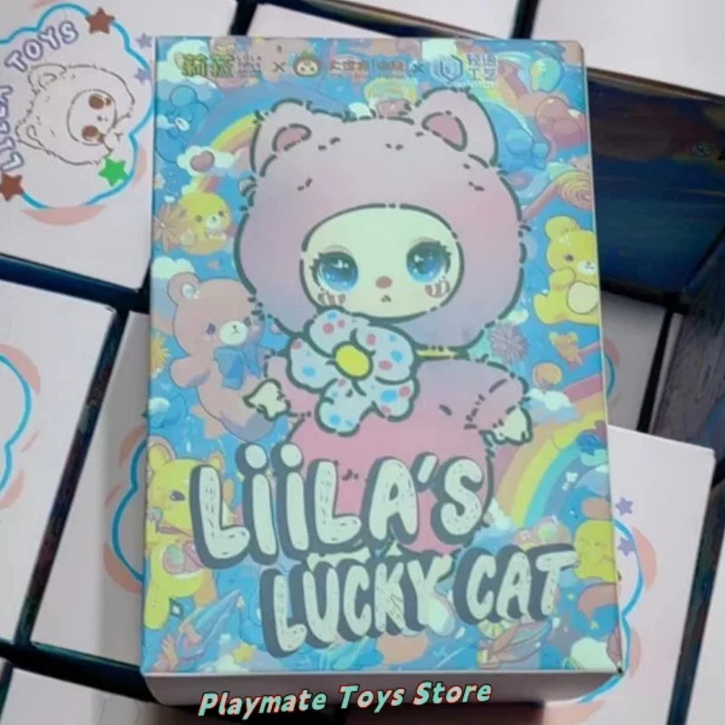 In Stock Genuine Liila Luck Cat Series Blind Box Liilatoys Cute Doll Trendy Lovely Ornaments Mystery Box Limited-Edition Gift