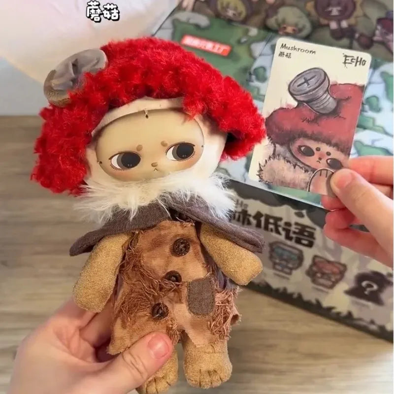 Echo Forest Whisper Series Blind Box Plush Mystery Box Action Figure Doll Decor Medieval Style Collection Toy Surprise Girl Gift