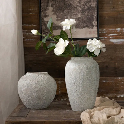 Vase en céramique hydroponique rétro littéraire créatif, décoration de maison haut de gamme, Arrangement floral, décoration de porche et de salon
