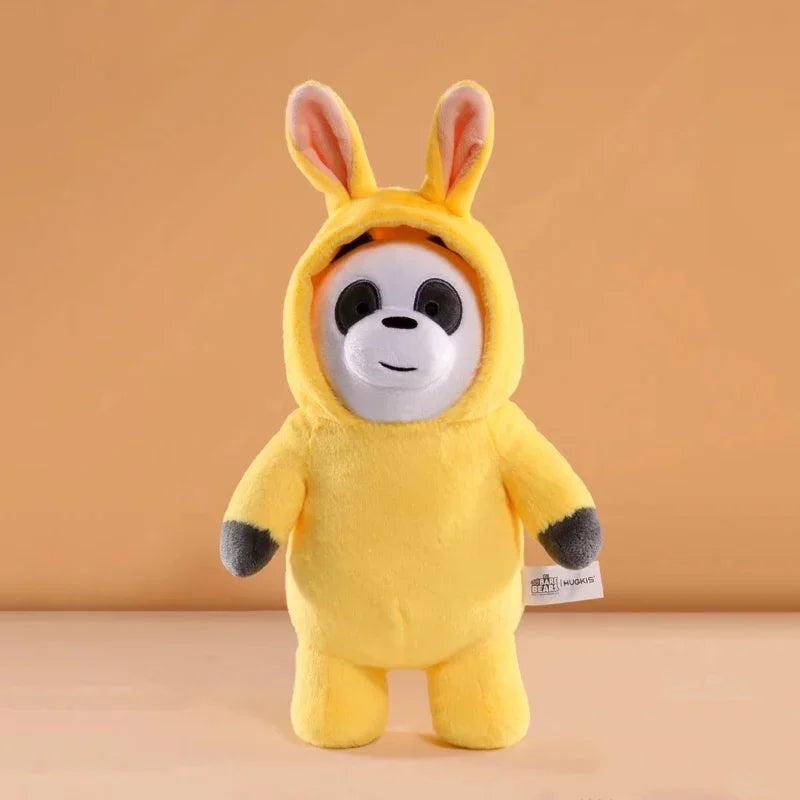Cartoon Original Wir Bare Bears COS Bunny Plüsch Spielzeug Grizzly Panda Eis Bär Gefüllte Plushies Anime Figuren Puppe Spielzeug Für kinder Geschenk