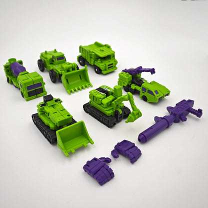 Transformation 6 in 1 Model MINI Devastator 21CM Action Figure Robot Plastic Toys BEST Gift Child Kid