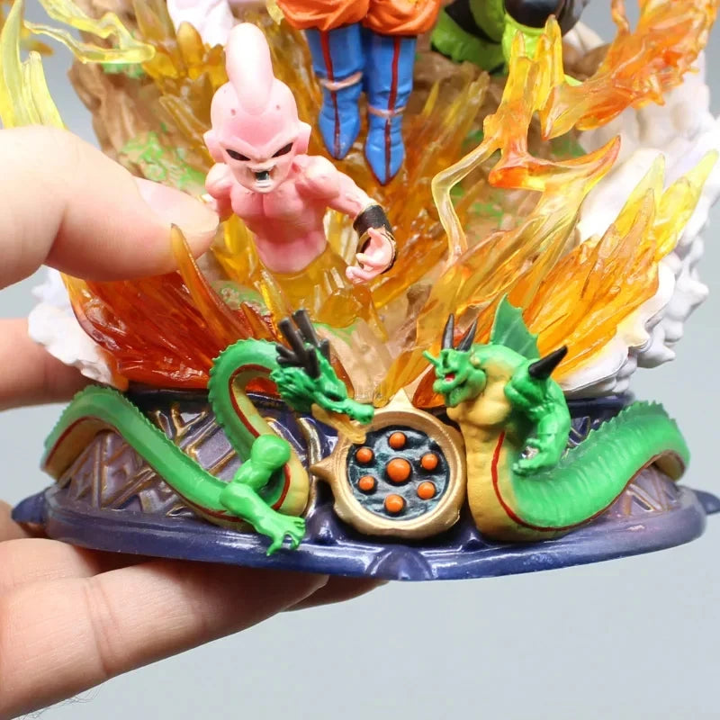 Dragon Ball Z Son Goku Figure GK Super Saiyan Son Goku Cell Shenron Buu Anime Figures Collection Figurine Toy Model Statue Gifts