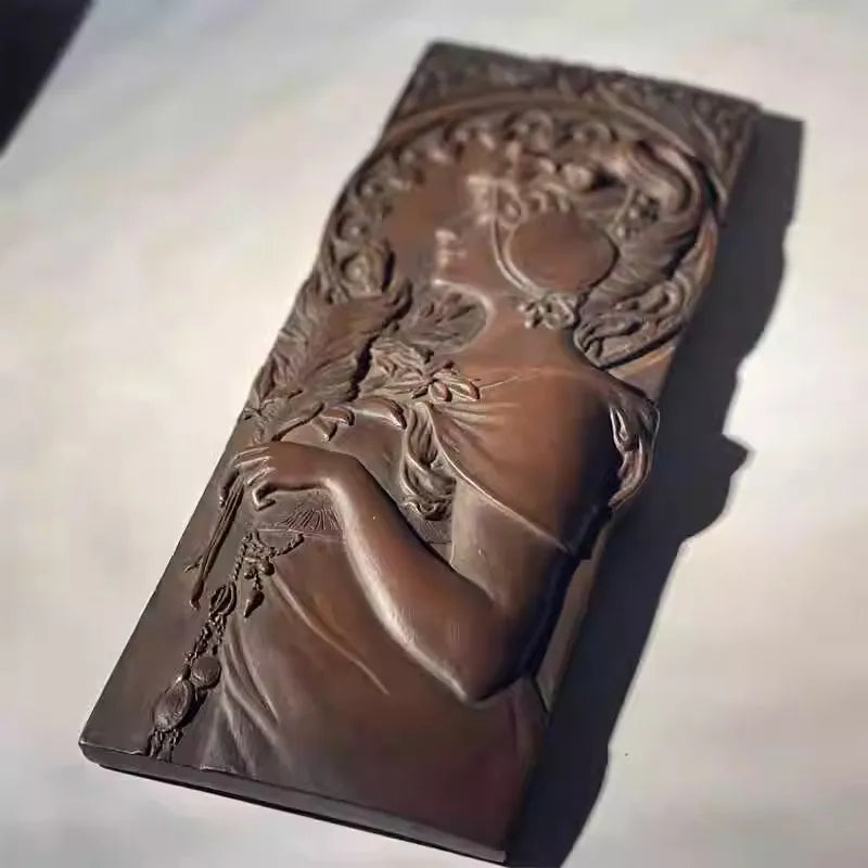 European Decorative Ornament Synthetic Stone Crafts Desk Ornament Home Relief Study Room Statue Collectible Modern Art Sculpture