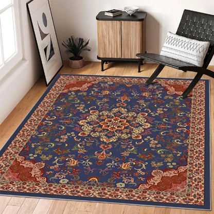 Moroccan retro Persian carpets, ethnic turmoil, Semitic living room, mat tent, full of large carpets