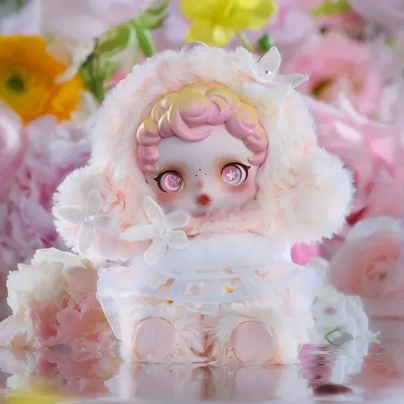 POP MART SKULLPANDA L Impressionnisme Series Plush Doll Surprise Mystery Box Kawaii Anime Action Figure Blind Box Toy Girls Gift