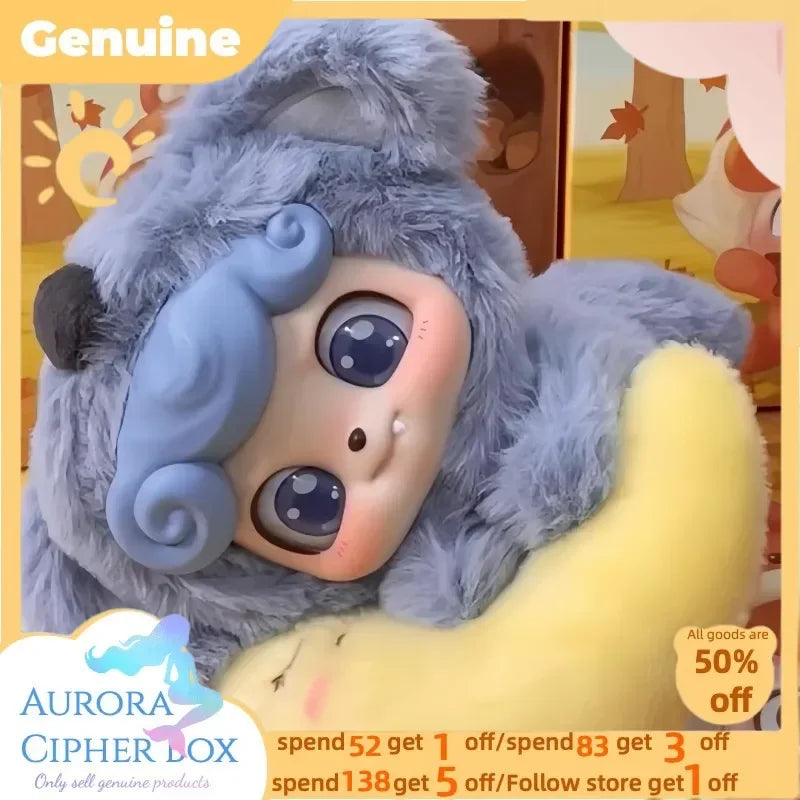 Blind Box Genuine Q Kids Animal Kindergarten Series Vinyl Doll Mystery Boxes Desktop Ornaments Worth Collecting Children'S Gifts