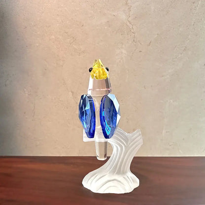 K9 Crystal Glass Figurines Miniature Sculpture Handmade Glass Animal Statue Paperweight Collection Table Home Decor Xmas Gift