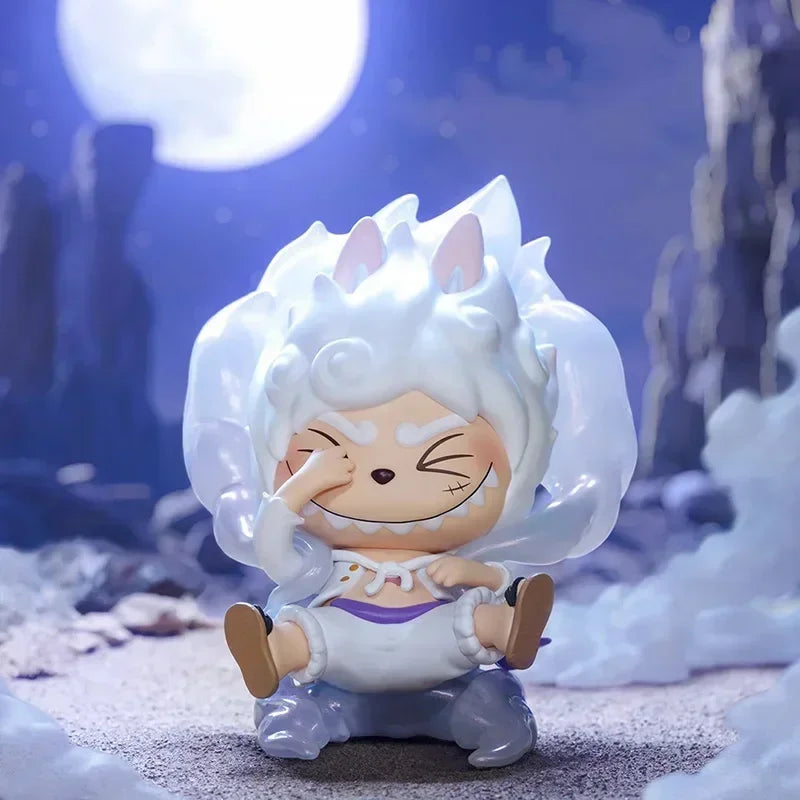 POP MART LABUBU THE MONSTERS x One Piece Series Blind Box Toys Mystery Box Mistery Action Figure Surprise Model Birthday Gift