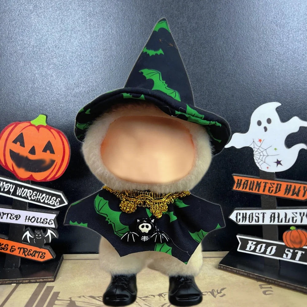 For Lafufu Clothes Mini Doll Clothing Accessories Halloween V1 V2 V3 Outfit Plush Toy Costume Decoration Labbubu Have a Seat