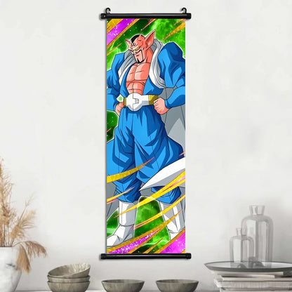 Dragon Ball Goku Poster Painting Birthday Gifts Wall Art Living Room Decoration Paintings Modular Bejita Hanging Scrolls Decor