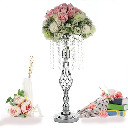 Bougeoir polyvalent de Table, Vase de fleurs de mariage, bougeoirs, photophore, décoration de Table de fête à domicile, de vacances