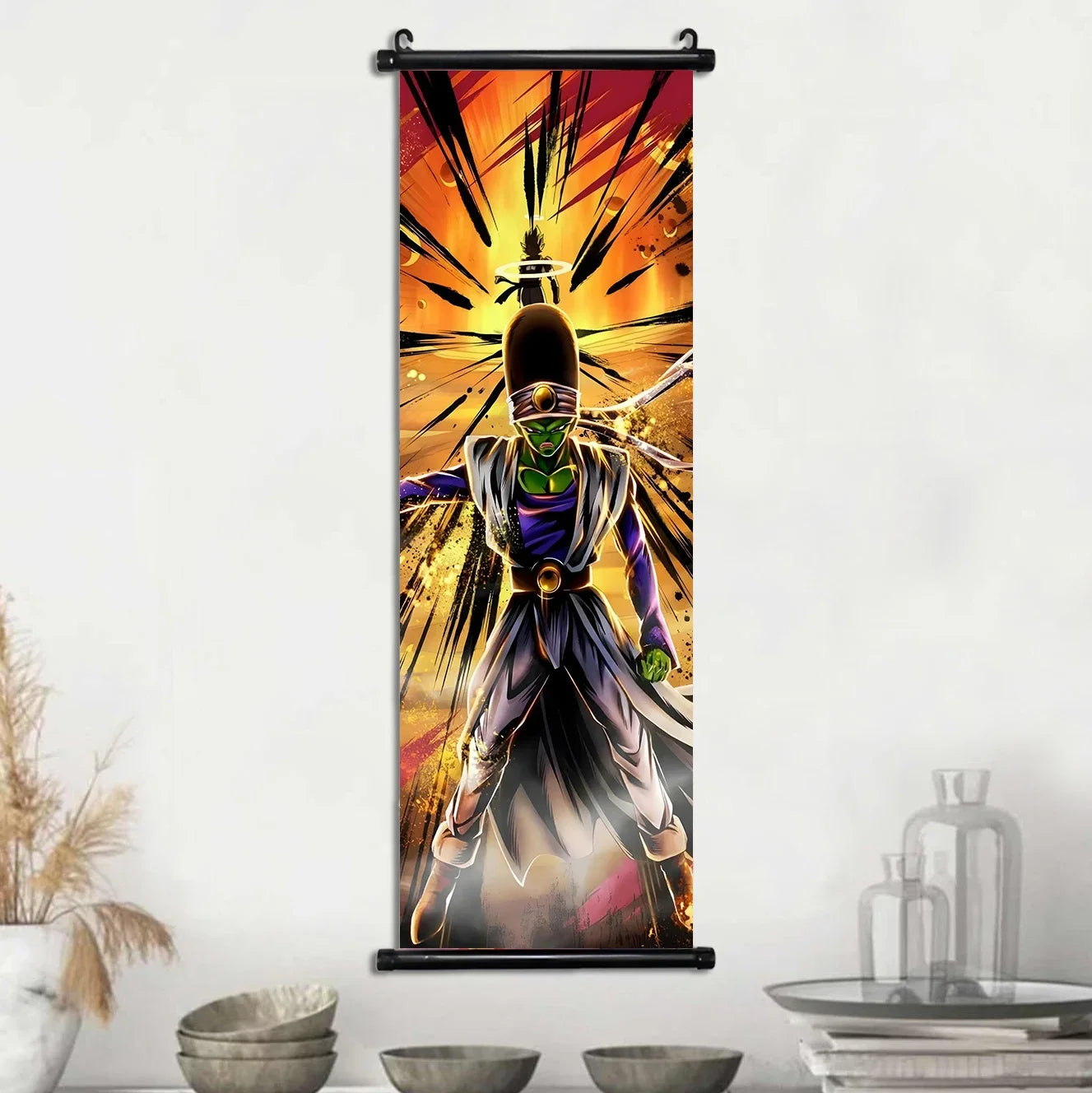 Dragon Ball Goku Poster Painting Birthday Gifts Wall Art Living Room Decoration Paintings Modular Bejita Hanging Scrolls Decor