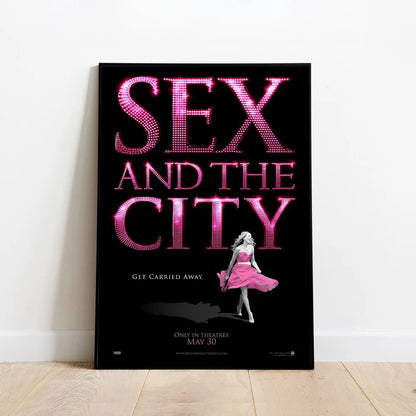 Poster Prints New Gifts Idea Sex and The City 1998 Romance Movie Wall Art Picture Canvas Painting Living Room Home Decor Cuadros