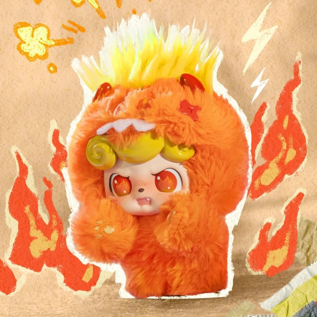 In Stock Q.KID Emotional Hairy Monsters Series Vinyl Blind Box Mystery Box Caixa Caja Dolls Gift Anime Figure Toys