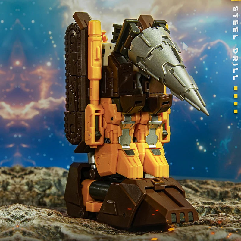 CRAFTSMAN TOYS Computron DJS-02A DJS-02A Transformation STEEL DRILL Nosecone MINI 10cm Action Figure 10cm