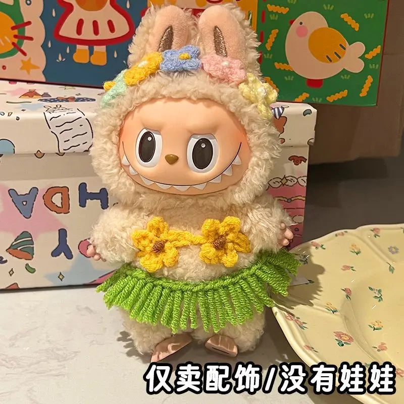 Doll  labubu Clothes Accessories Luffy Zoro Doll Clothes Decoration Pendant Clothes Decoration Clothes Doll Decoration Clothes