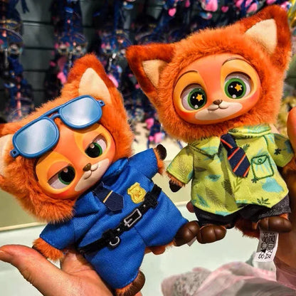 Zootopia Series Blind Box Cute Judy Nick Vinyl Plush Pendant Surprise Box Bellwether Anime Doll Keychain Mystery Box Toy