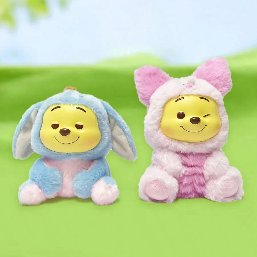Winnie The Pooh Series Blind Box Vinyl Doll Pendant Naughty Party Plush Mystery Toy Cute for Girls Birthday Decoration Gifts