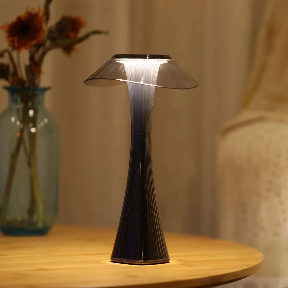 NEW LED rechargeable Table Lamp Touch Dimmable 3-Color Reading Lighting  Desk Lamp Bedside Lamp