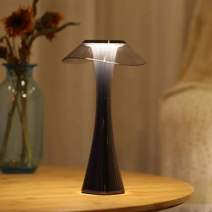 NEW LED rechargeable Table Lamp Touch Dimmable 3-Color Reading Lighting  Desk Lamp Bedside Lamp