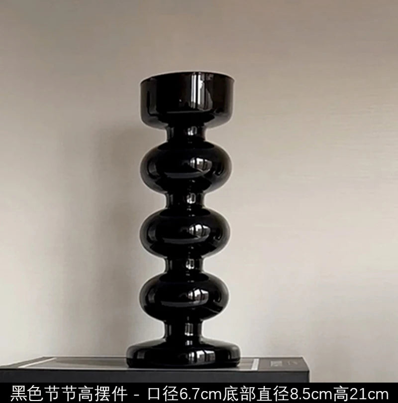 Livetai Wabi-Sabi Ceramic Abstract Sculpture,Handmade Irregular Decorative Ornament for Modern Home Decor, Bookshelf, Bar,