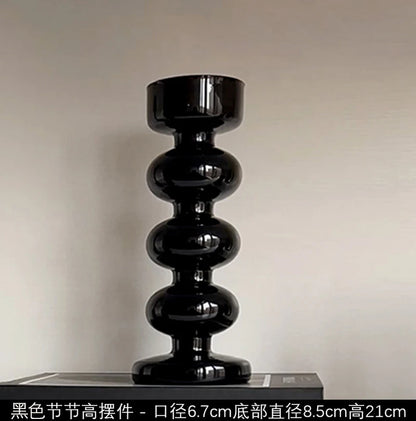 Livetai Wabi-Sabi Ceramic Abstract Sculpture,Handmade Irregular Decorative Ornament for Modern Home Decor, Bookshelf, Bar,