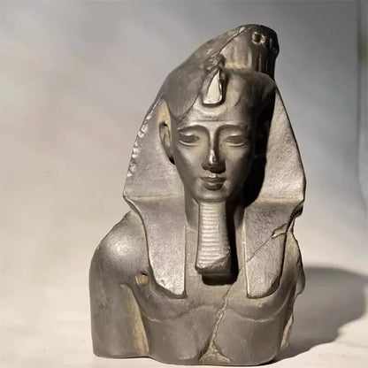 Reproduction of The Egyptian Museum Statue Ramses Ii Bust Refined Modern Home Decoration Accessories Art Figurine Decoration