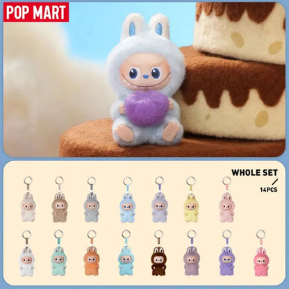 POP MART LABUBU THE MONSTERS PIN FOR LOVE Series Vinyl Plush Pendant Blind Box Mystery Box Guess Bag Toys Doll Cute Anime Figure