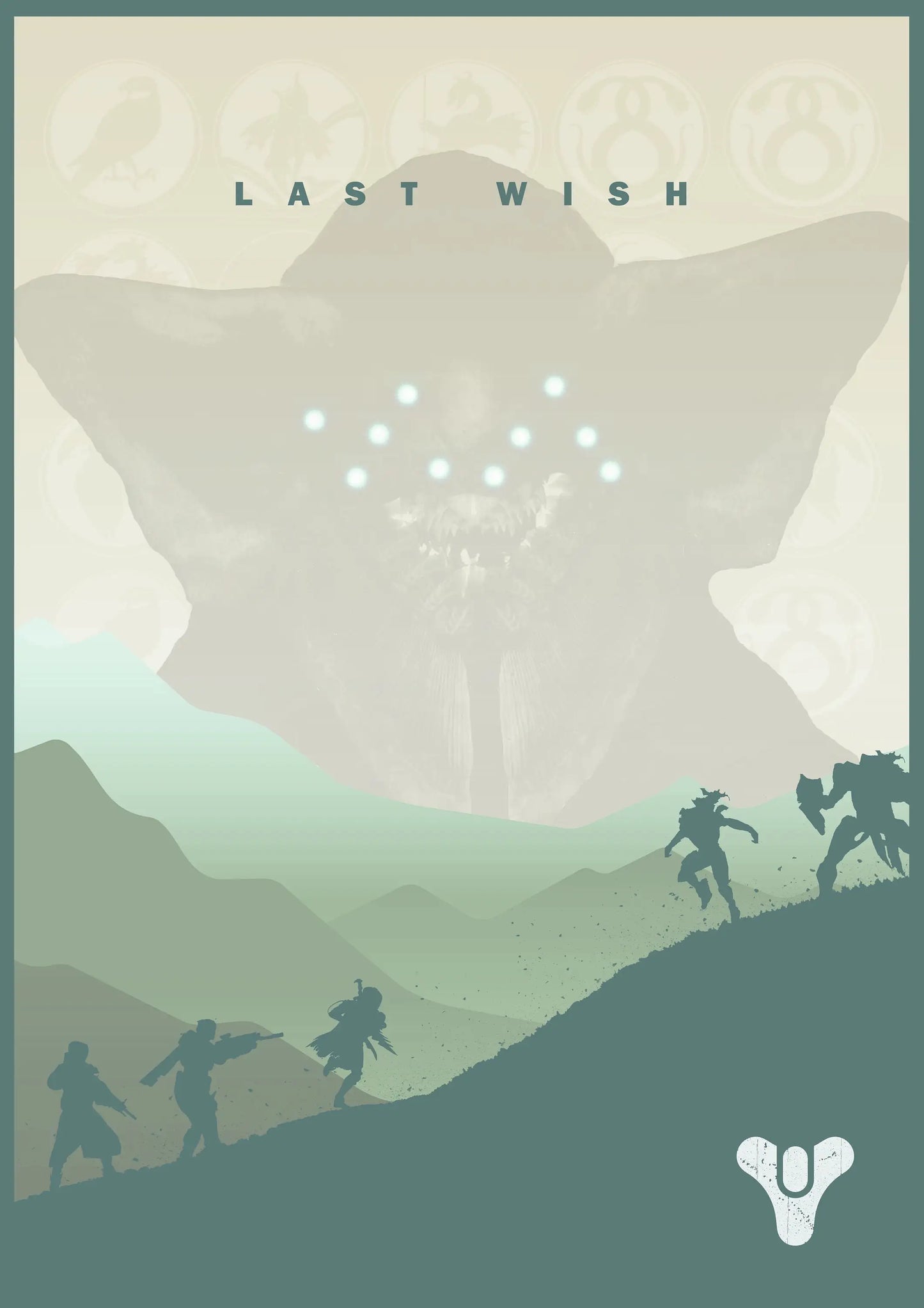 Destiny Raid Collection Video Game for Living Room Wall Art Decor Home Decoration Modern Design Retro Canvas Painting Posters