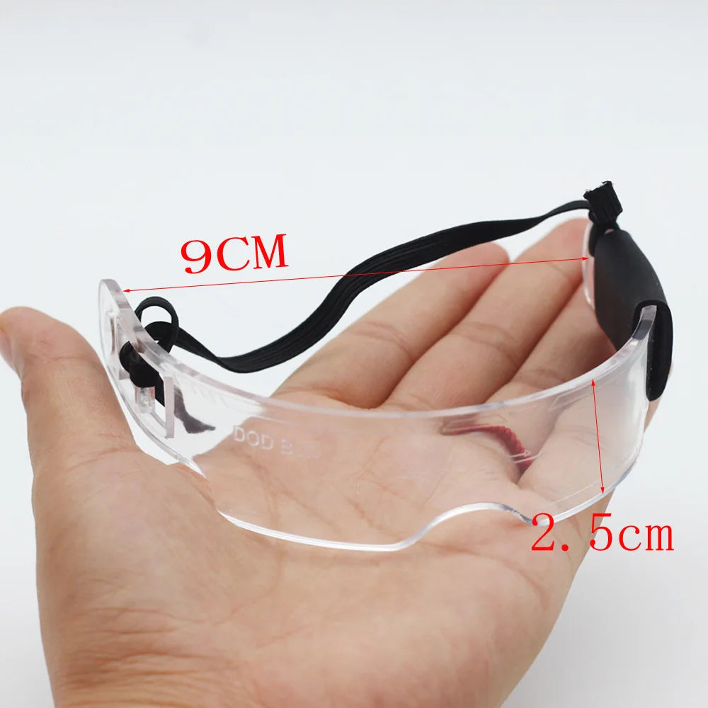 DIY Luminous Glasses Are Suitable for 15-20cm LABUBU Doll Accessories 3D Goggles Color-changing Luminous Children's Toys