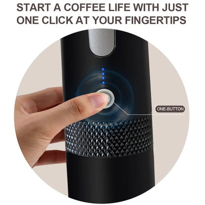 170ML Electric Coffee Machine Portable Travel Mini Capsule Coffee Maker USB Rechargeable Coffee Brewer Machine for Home Office