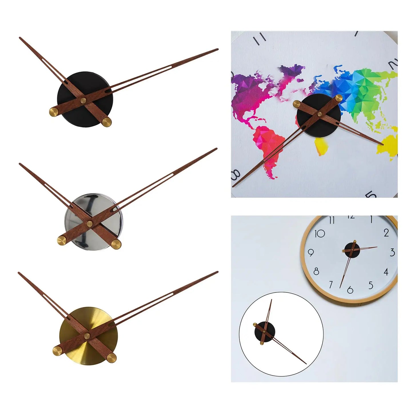 DIY Movement Silent Mechanism Replacement Parts Long Shaft Home