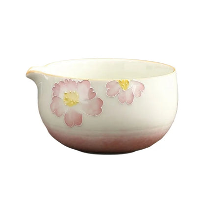 New hand-painted matcha set Japanese tea making tool to order tea Baibenli ceramic tea stand