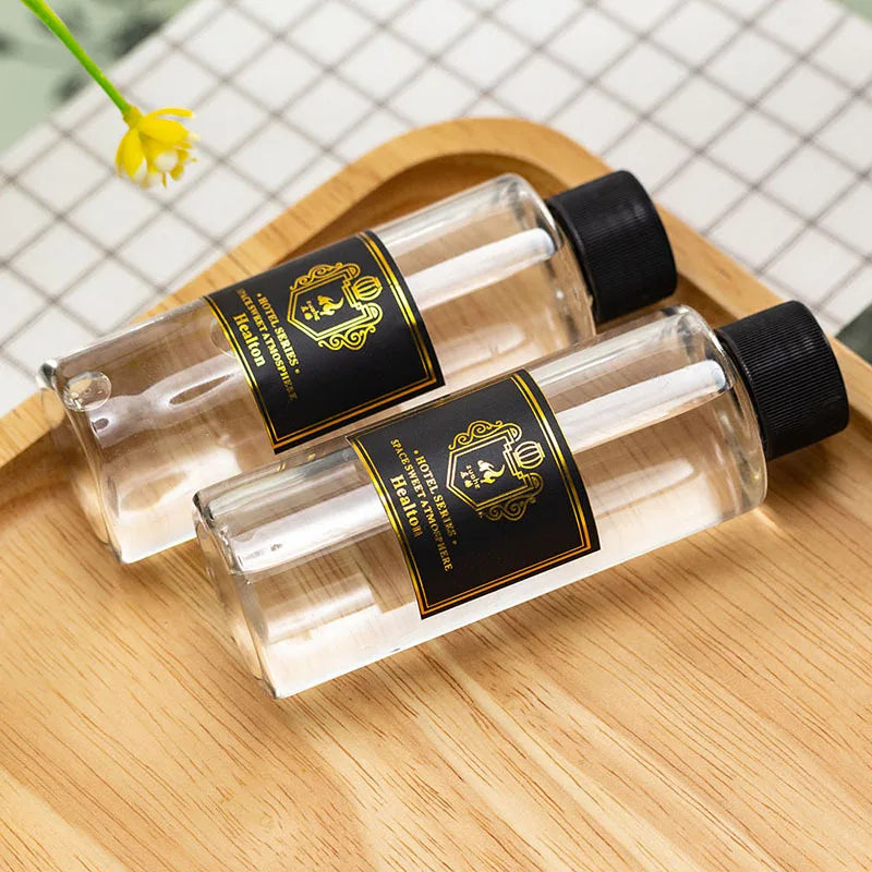 100ml Reed Diffuser Refill Hotel Home Fragrance Indoor Perfumes Aromatherapy Diffuser Replacement Plant Essential Oil Liquid