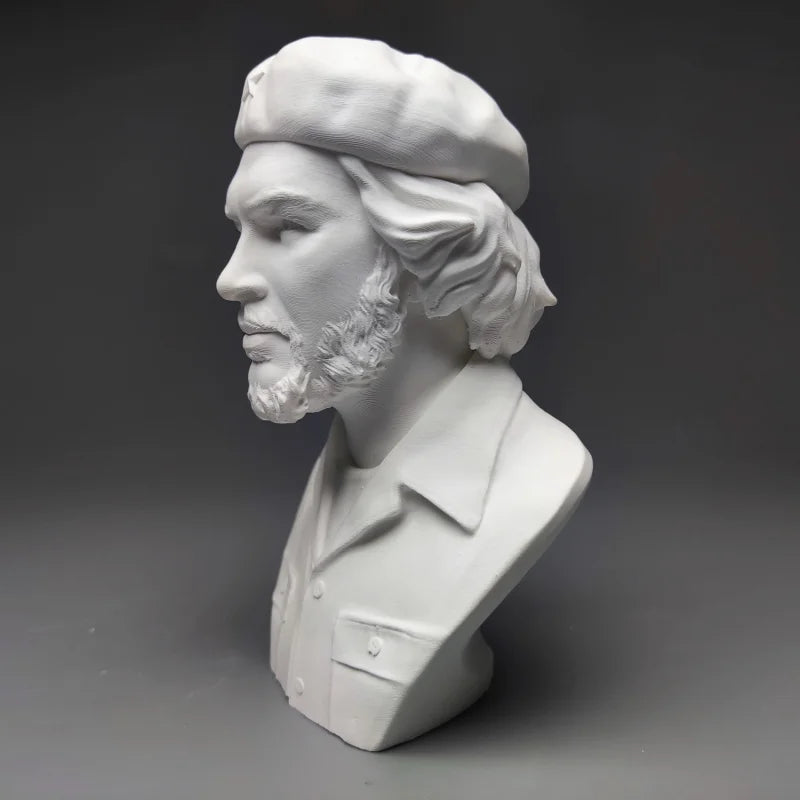 Che Guevara Model Plaster Figure Sculpture Art Decoration Ornaments Interior Art Living Room Figurines Desktop Decor Statue