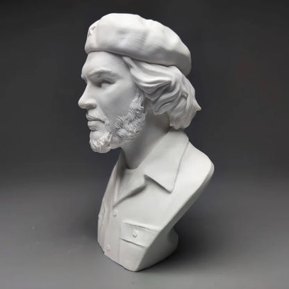 Che Guevara Model Plaster Figure Sculpture Art Decoration Ornaments Interior Art Living Room Figurines Desktop Decor Statue