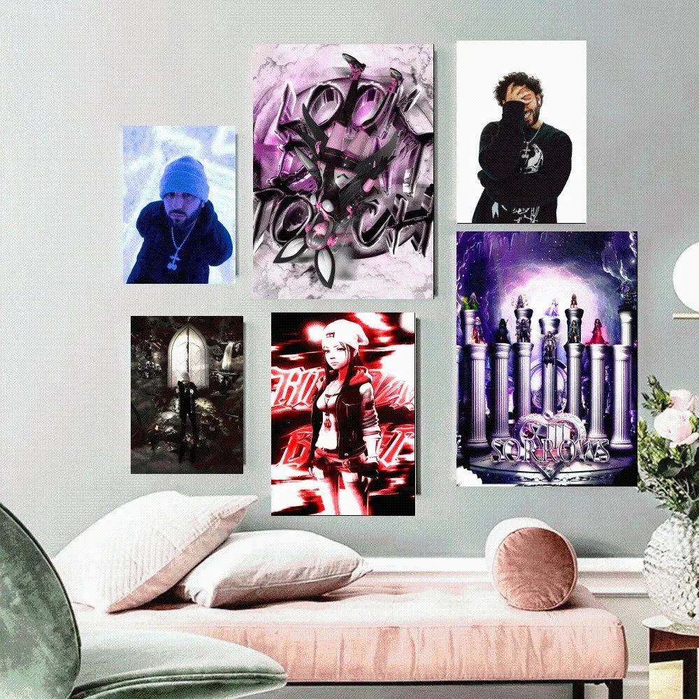 Rapper O-Odetari Poster Home Office Wall Bedroom Living Room Kitchen D – MY