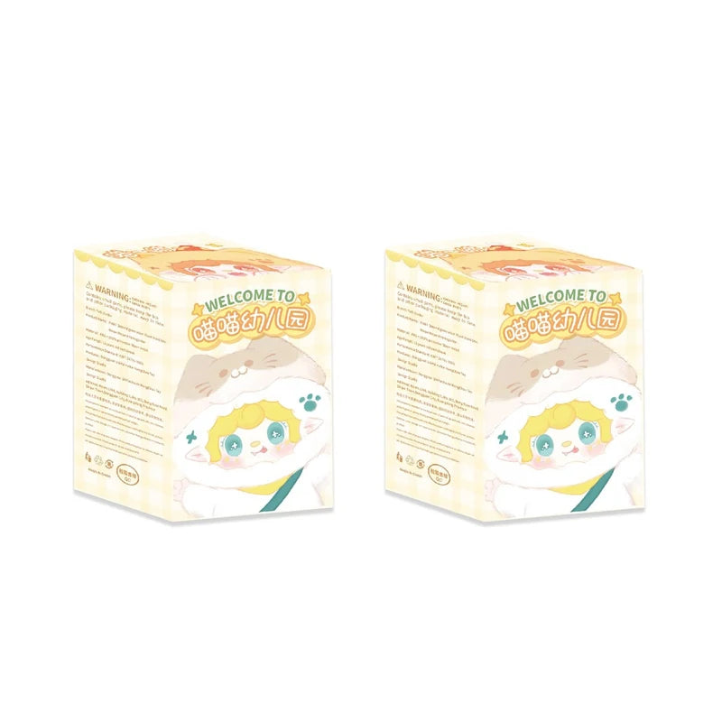 In Stock Yooki 2.0 Vinyl Doll Blind Box Gift Kitten Kindergarten Series Dolls Bag Pendant Mystery Box Surprise Girl Present