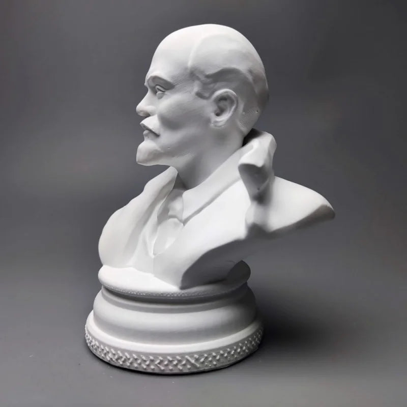 Lenin The Great Man Model Plaster Figure Sculpture Art Decoration Ornaments Interior Living Room Figurines Desktop Decor Statue