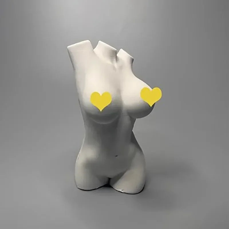 Minimalist Female Body Sculpture, Gypsum Desktop Art Decoration, Small Ornaments, High End Birthday Gifts Niche Premium Diffuser