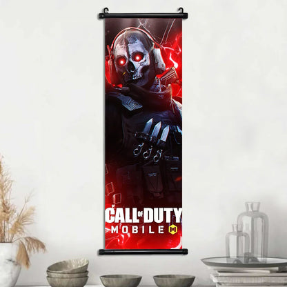 HD Hanging Scroll Call Of Duty Painting Modern Wall Artwork Simon Riley Picture Print Canvas Game Poster Home Decor Living Room