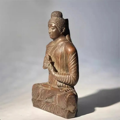Gandhara Statues Meditation Sitting Statues Zen Home Study Tea Room Decoration Ornaments Art Figurine Decor Home Office Decor