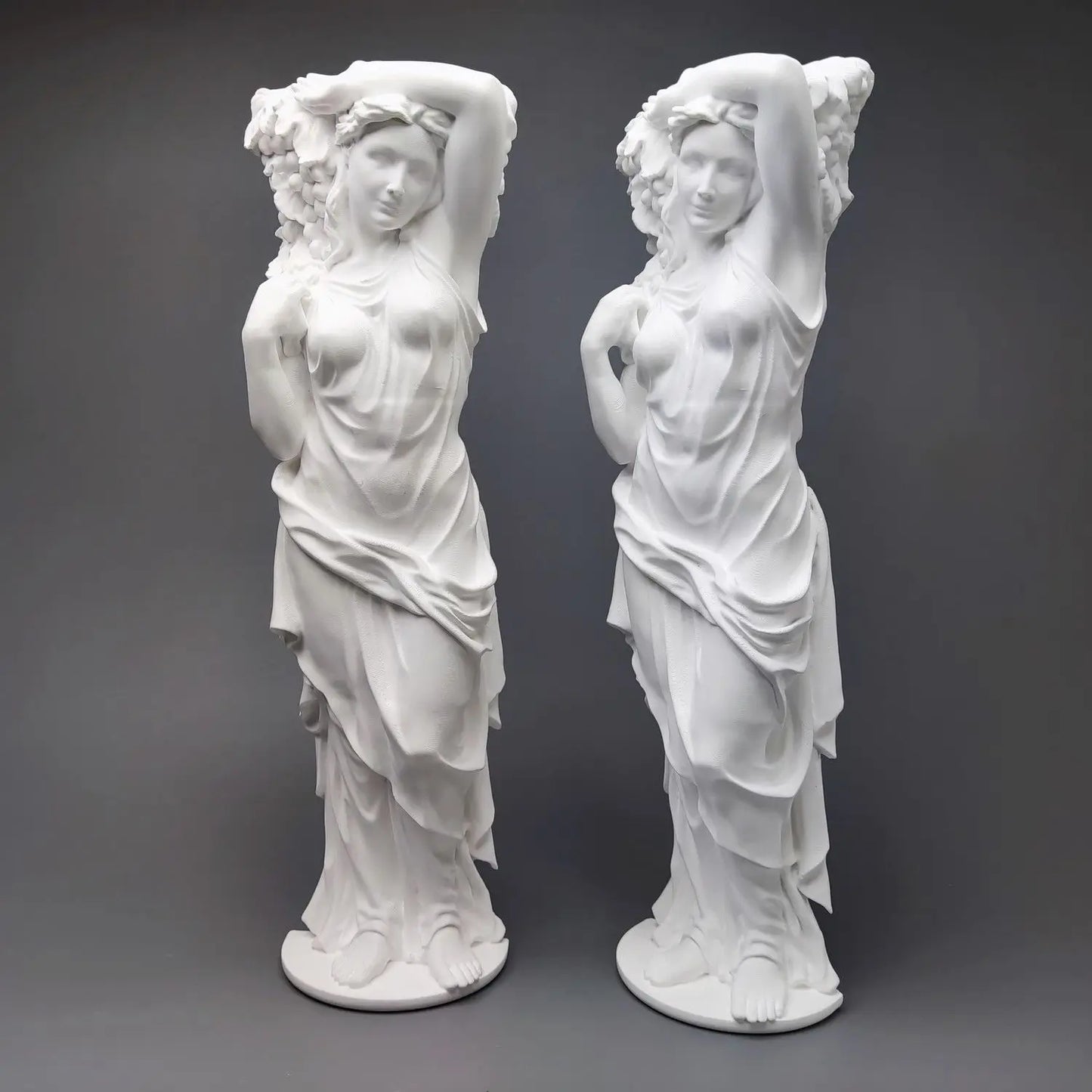 Creative Roman Column Modern Home Decoration Art Plaster Portrait Sketch Statue Ornaments Art Figurine Elegant Room Decoration