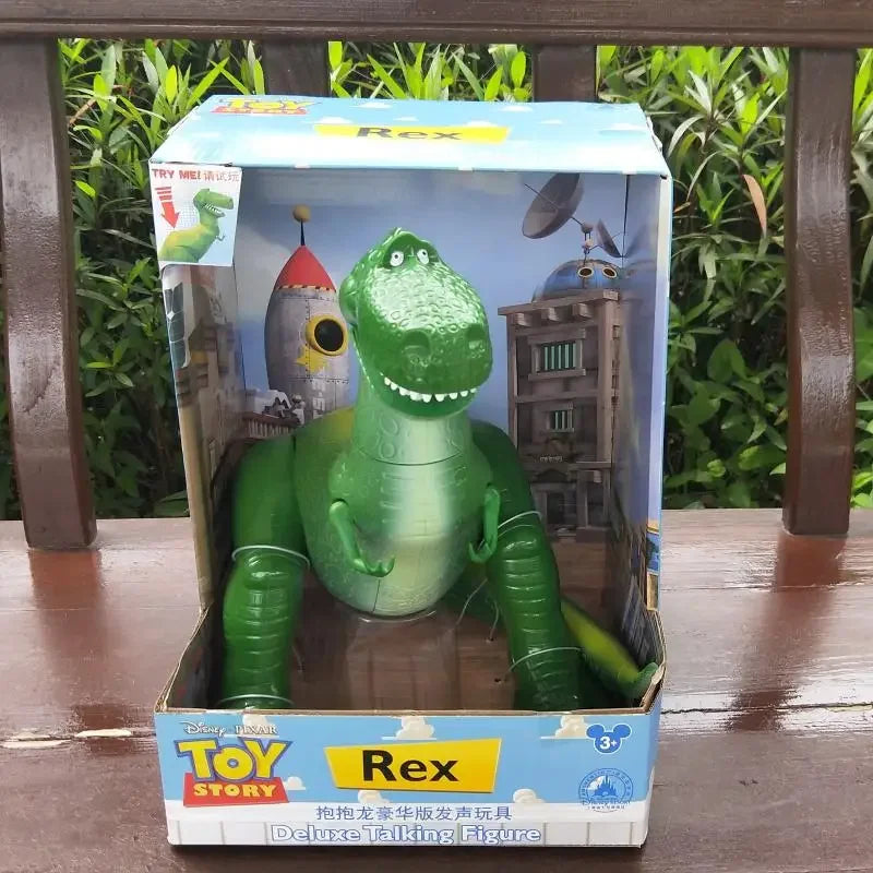 Neue Disney Toy Story 4 Figur Nette Rex Der Grüne Dinosaurier Modell Puppen Figur Beine Können Bewegen Sammlung Kinder Weihnachten geschenk