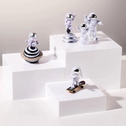 6Pcs Acrylic Display Stands with Hollow bottoms Food Risers Buffer Risers for Food Flower Arrangements Dessert Cake Cosmetics