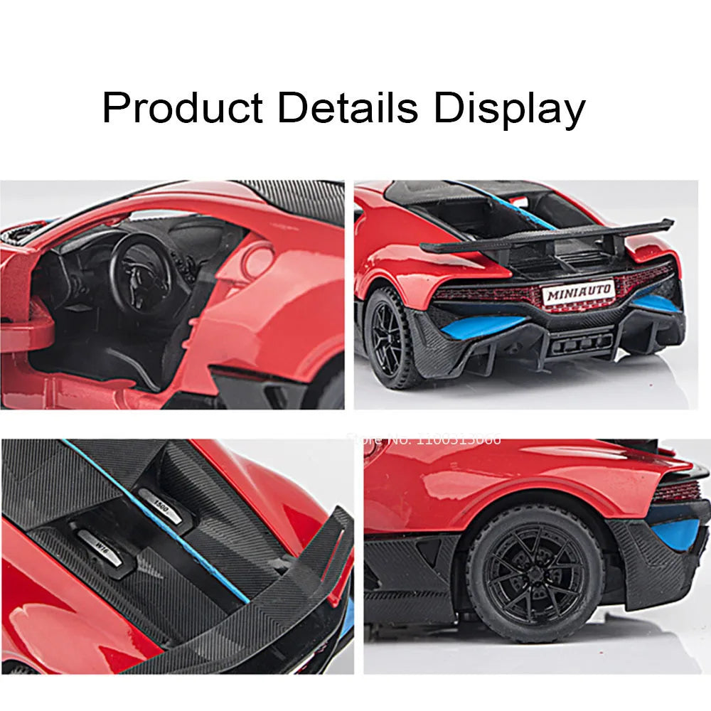 1:32 Lambor LP750-4 DIVO Models Cars Toys Alloy Doors Opened Miniature Sports Car Light Music Vehicle Toddler Kids Gifts
