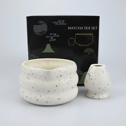 2pcs/set Japanese Style Matcha Tea Set With Tool Rack, Including Bowl, Whisk, Spoon, Great Gift For Ceremony, Traditional Japane