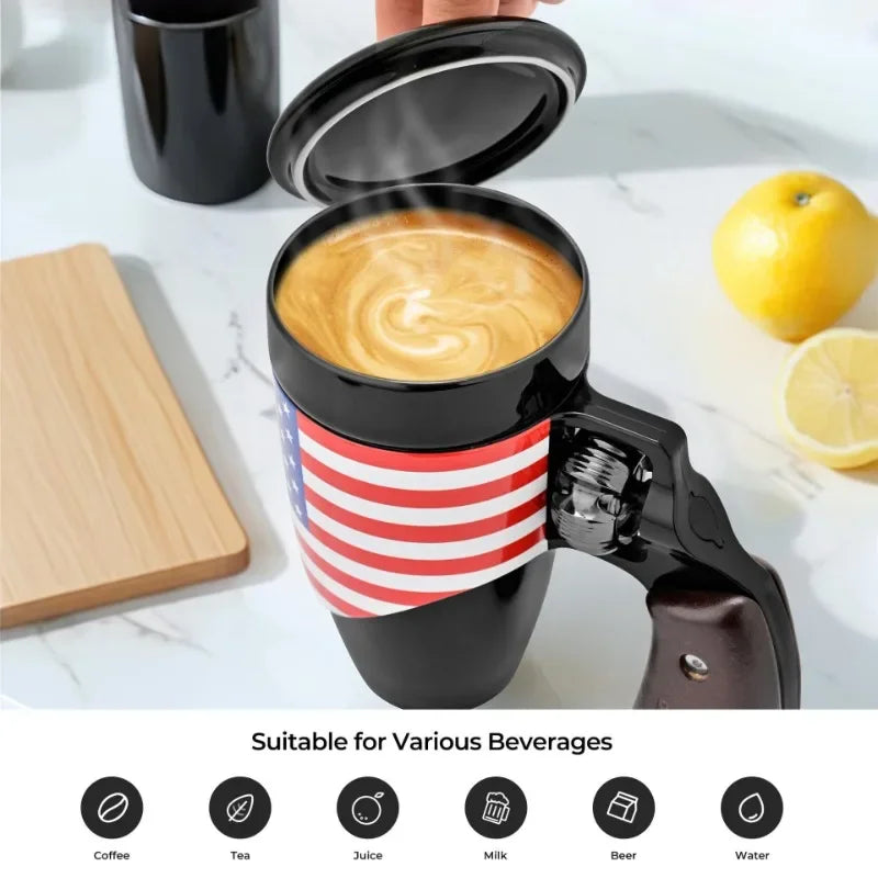 Offee Mugs for Men, Ceramic Novelty Funny Gun Cup Revolver Mugs, Birthday Gifts for Father, Black Cool Unique Coffee Mug for Men
