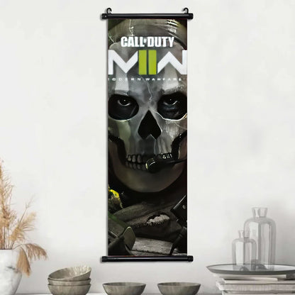 HD Hanging Scroll Call Of Duty Painting Modern Wall Artwork Simon Riley Picture Print Canvas Game Poster Home Decor Living Room